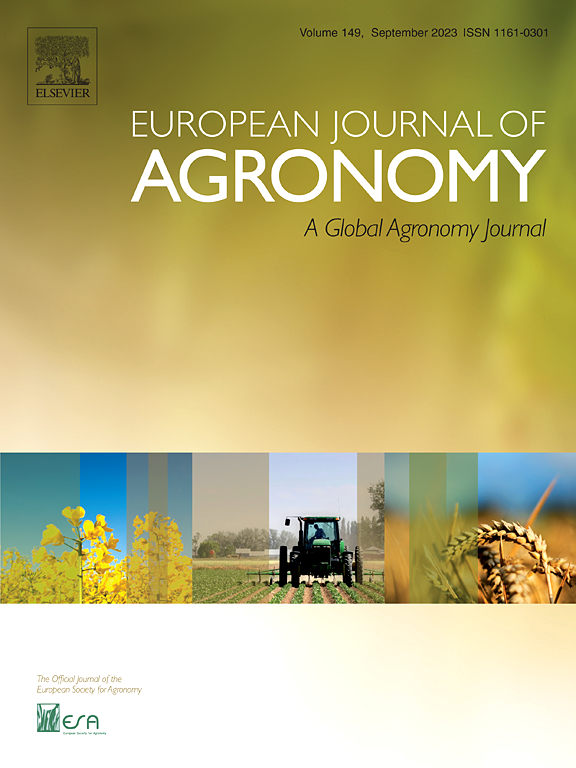 Go to journal home page - European Journal of Agronomy